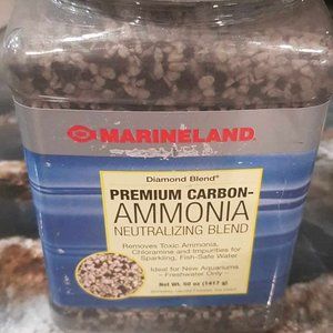 Marineland, diamond blend premium carbon ammonia neutralizing blend